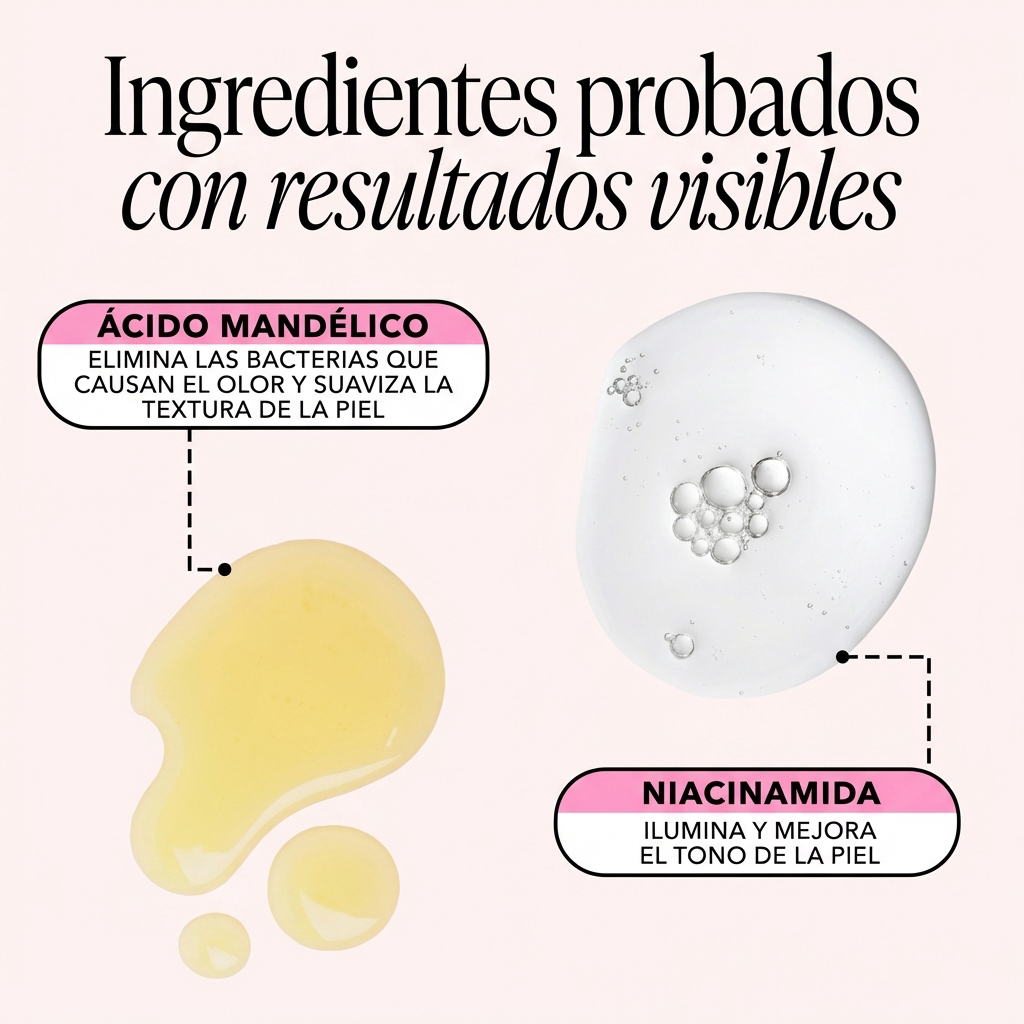 Desodorante Aclarante y Suavizante para Axilas